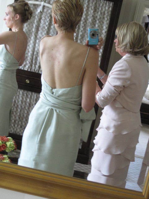 The open back was flattering most bridesmaid dresses look like 