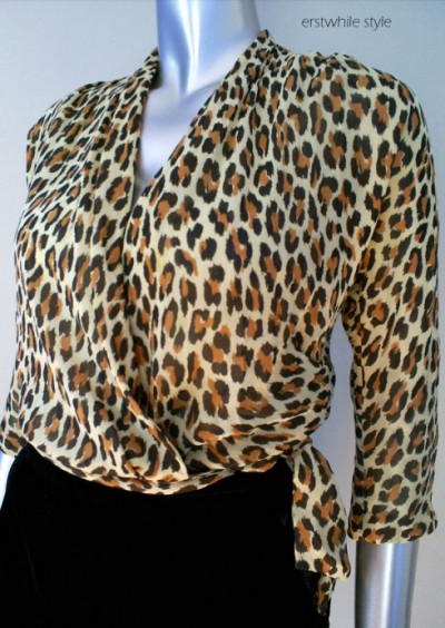 leopard-top-erstwhile-style leopard vintage top