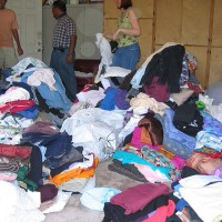 pile of clothes
