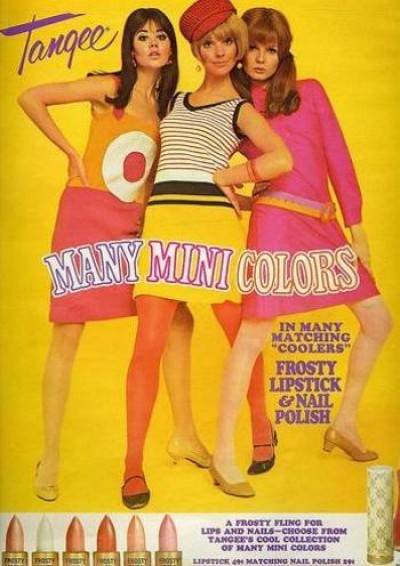 Fashion Show on 1960s Mod Vintage Fashion Advertisement
