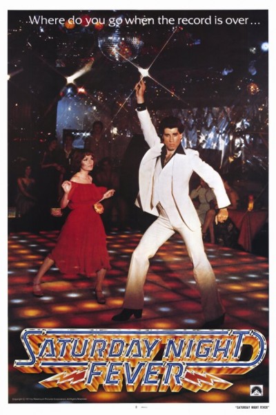 saturday night fever movie poster vintage fashion outfits