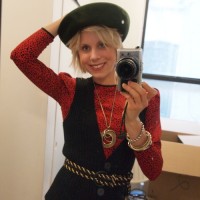 Thrifted Style Outfit: Wearing Vintage to the Google Headquarters