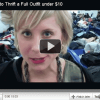 VIDEO: How to Thrift a Full Outfit Under $10