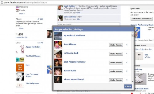 facebook fan page sammy davis vintage sammy davis vintage fashion fan page