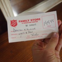 Thrift Shopping Salvation Army for a Brooklyn Bedroom