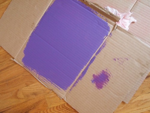 testing paint