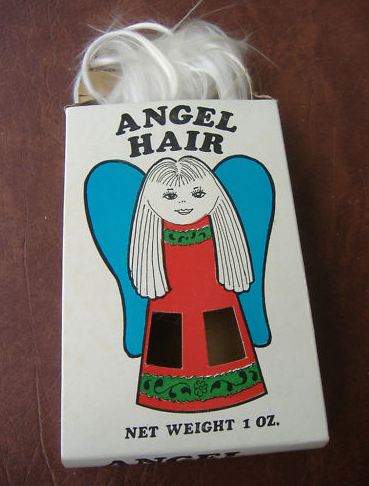 angel hair for christmas trees