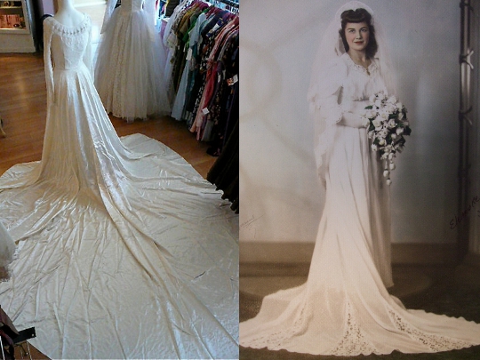 Vintage Hollywood Wedding Dresses 17
