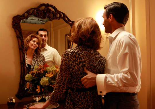 mad men photo showing leopard print