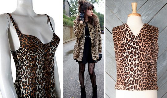 '60s leopard print prices to buy on etsy vintage marketplace
