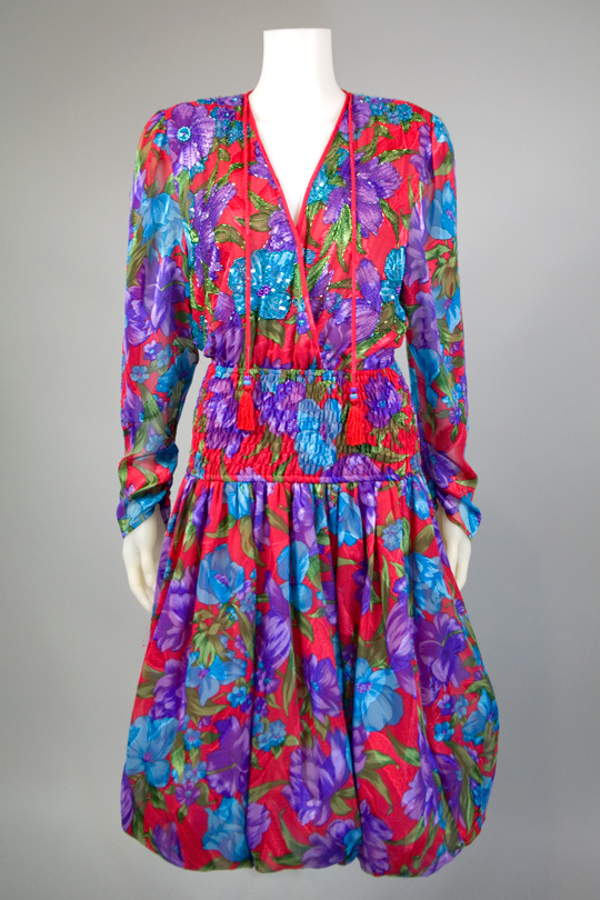 1980s clothing trend dian freis dress