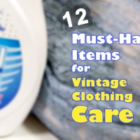 Smart Supplies for Easy Vintage Clothing Care