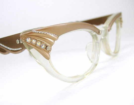 1950s cat eye glasses