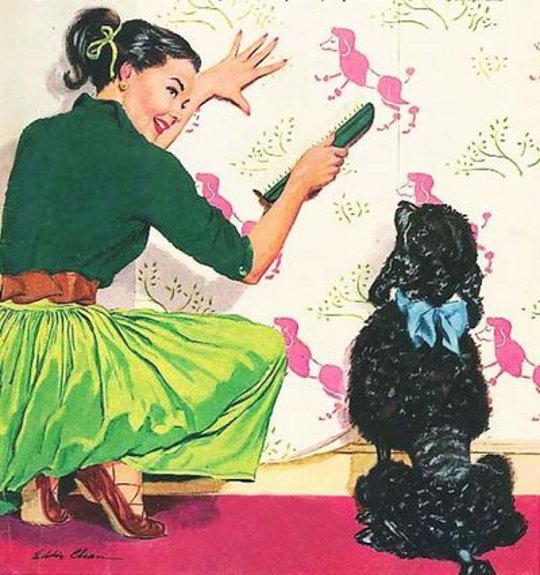 vintage poodle skirt picture