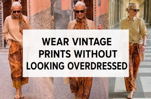 How to Wear Vintage Prints Without Looking Overdressed 13