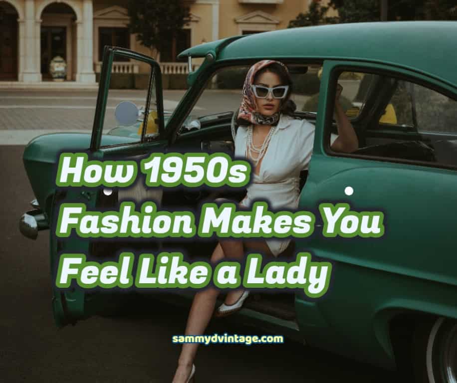 Women's fashions became more relaxed and casual in the 1950s