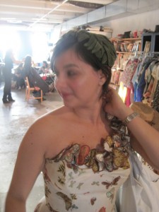 founder of market publique wearing vintage