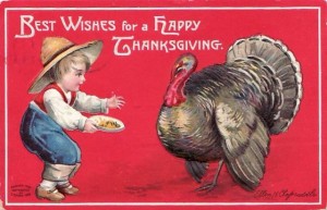 Vintage Thanksgiving Picture