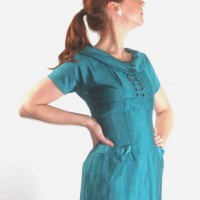 vintage wiggle dress etsy
