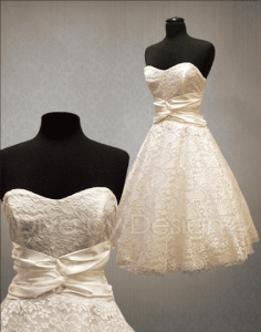 vintage wedding dress