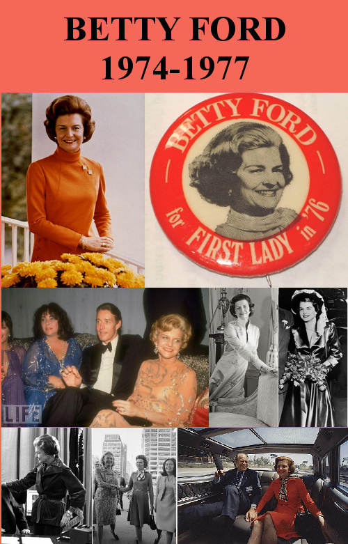 betty ford vintage fashion outfits