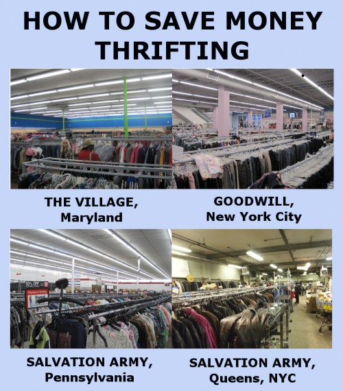 how to save money thrift store shopping