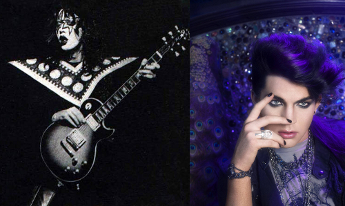 ace frehley of kiss compared to adam lambert