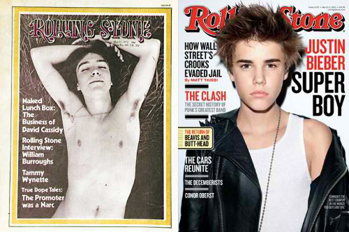 david cassidy compared to justin beiber pictures