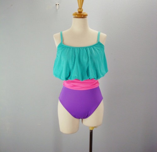 1980s vintage swimsuit for women