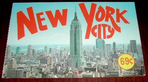 vintage new york city postcard