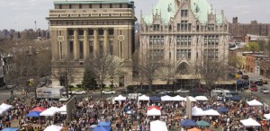 Styling a Romper Outfit at the Brooklyn Flea 1