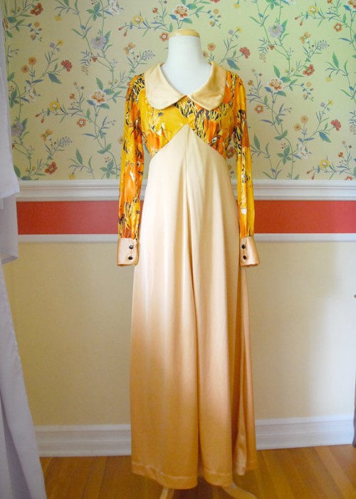 vintage maxi dress peg and amber
