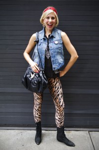 3 Denim Vest Vintage Looks! 9