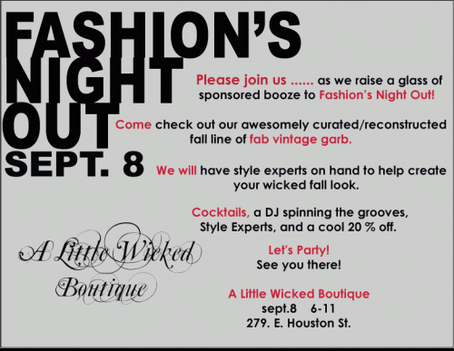 fashions night out