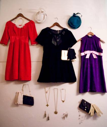 vintage velvet dresses