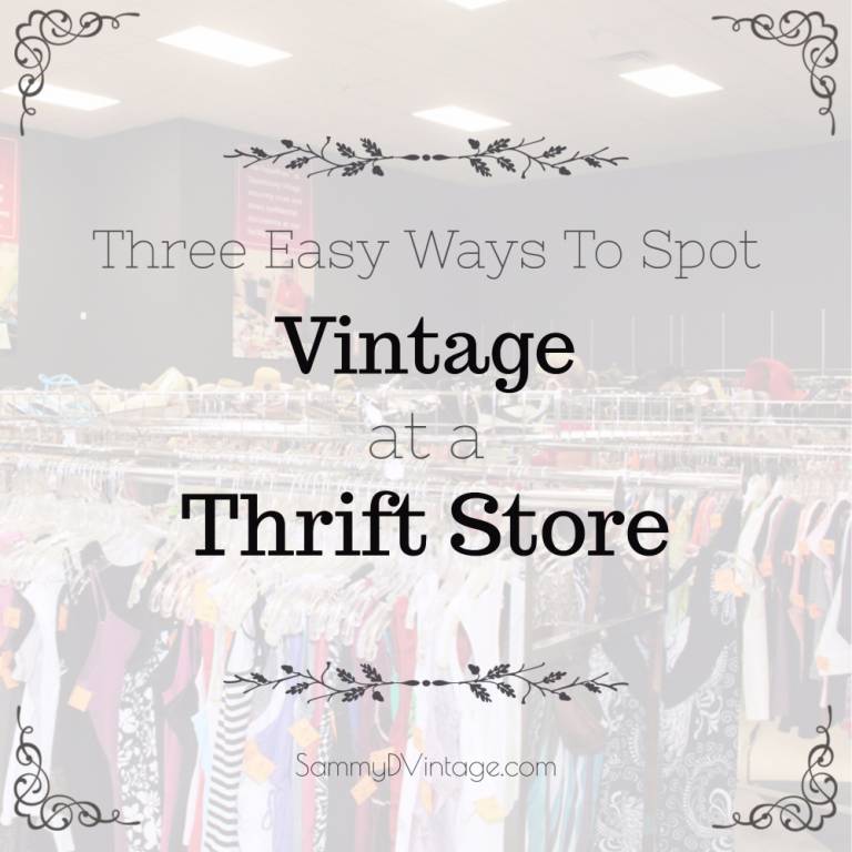 How to Identify Vintage Clothing Labels in a Thrift Store 22