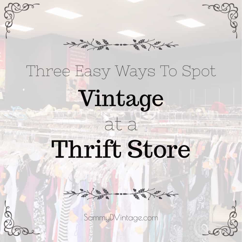 How to Identify Vintage Clothing Labels in a Thrift Store