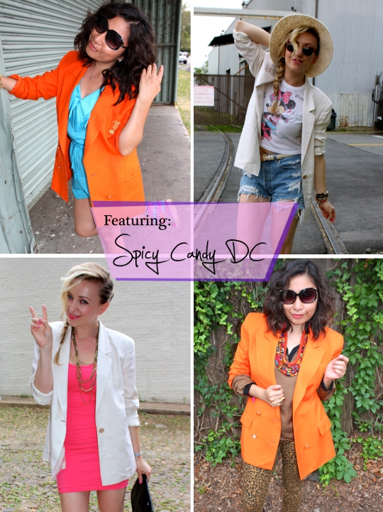 4 Ways to Wear ’80s Vintage Blazers (and Show Some Leg!)