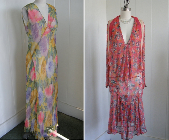1920's tea dresses for sale