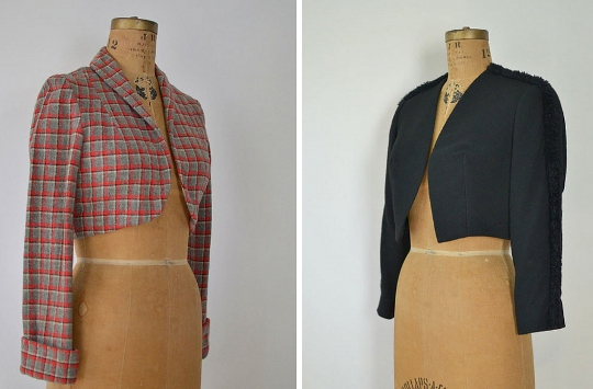 40s clothes bolero jackets