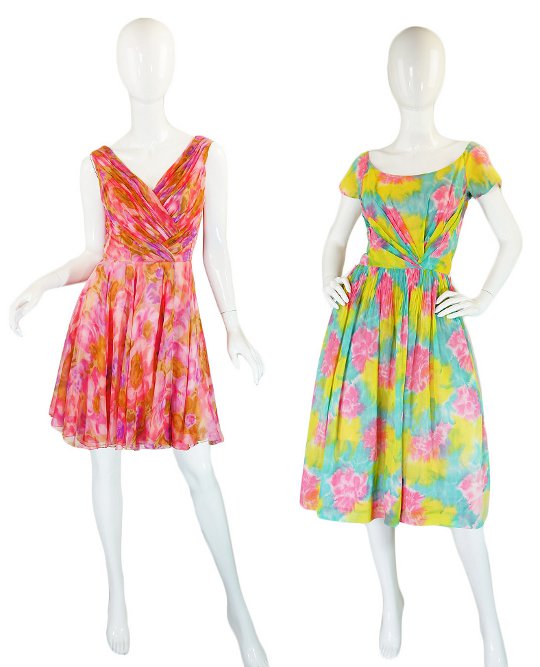 ceil chapman vintage designer dresses