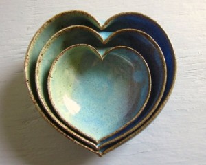 heart bowls