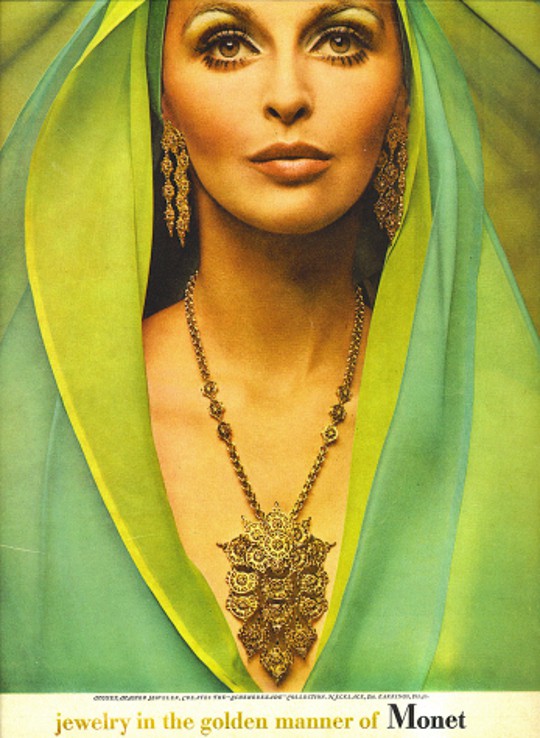 vintage costume jewelry ad