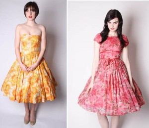 1950s vintage dresses