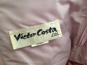 victor costa vintage tag