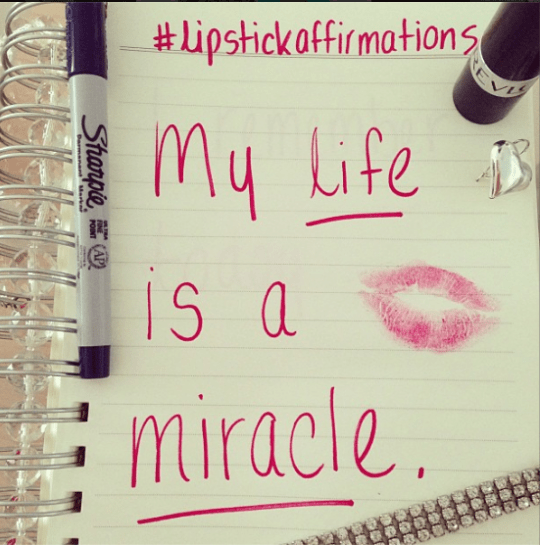 lipstick affirmations