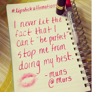 lipstick affirmations