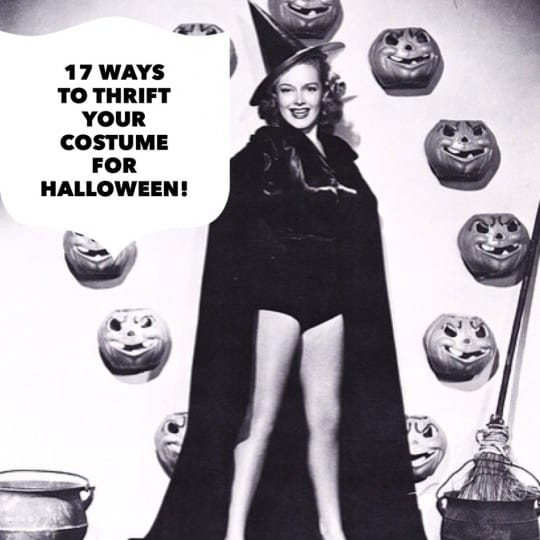 17 Easy Ways to Thrift Your Halloween Costume This Year Sammy D. Vintage