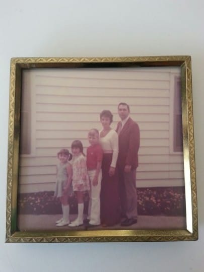 1970s family portrait
