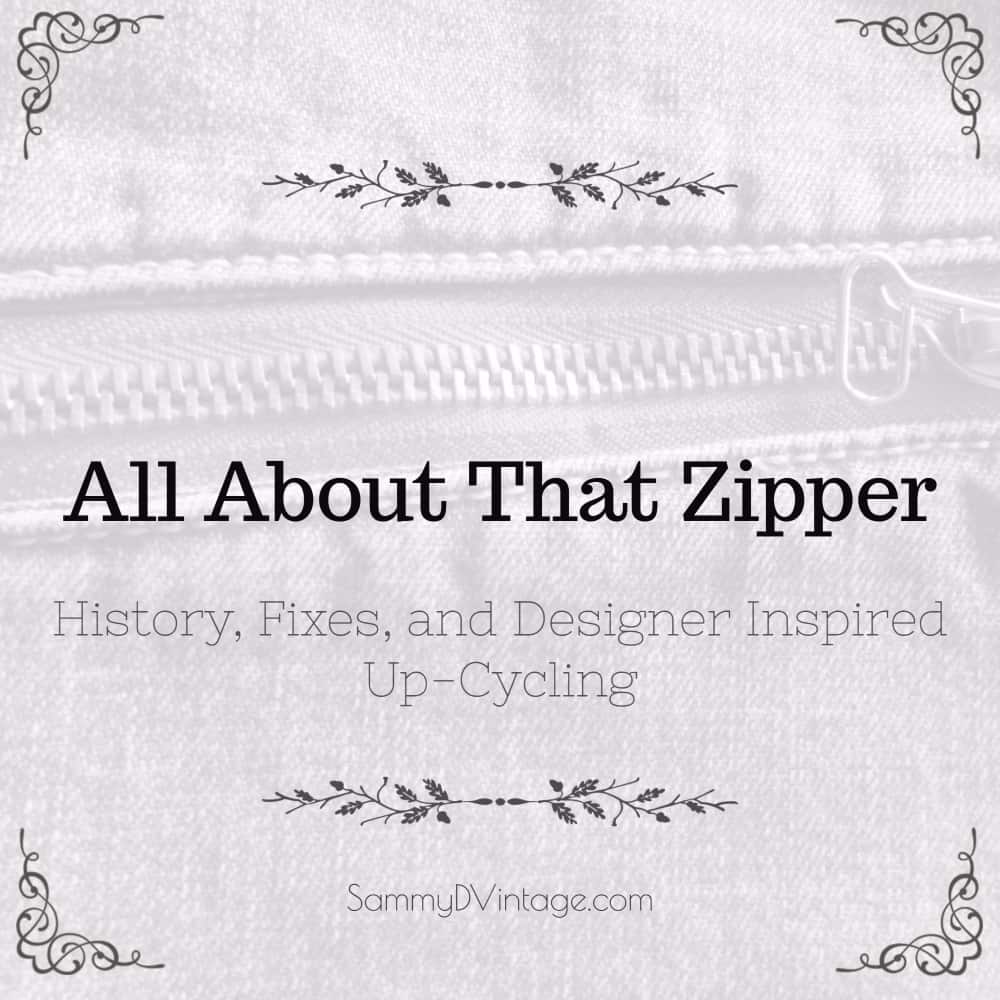 Today in history - the zipper hits the fashion world